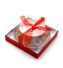 Чашка+блюдце фарфор (150мл) (SBS112-4) «Золотой» (h-4.5 см купить в интернет магазине подарков ПраздникШоп