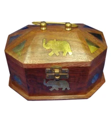 Шкатулка розовое дерево (16.5×11.5×12.5 см) купить в интернет магазине подарков ПраздникШоп