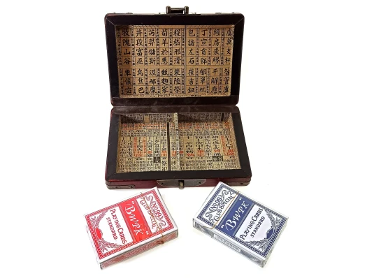 Шкатулка с картами антик (079к) купить в интернет магазине подарков ПраздникШоп