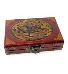 Шкатулка с картами антик (079к) купить в интернет магазине подарков ПраздникШоп