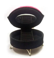 Шкатулка для бижутерии с зеркальцем «Кресло» (13.5×13×10 см) купить в интернет магазине подарков ПраздникШоп