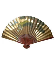 Веер настенный расписной «Золото» (77 CM 30") купить в интернет магазине подарков ПраздникШоп