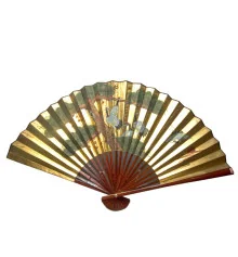 Веер настенный расписной «Золото» (77 CM 30") купить в интернет магазине подарков ПраздникШоп