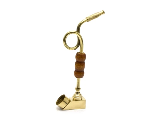 Трубка бронзовая гнутая (13.5×7×1.3 см) (ZIK ZAK) E купить в интернет магазине подарков ПраздникШоп