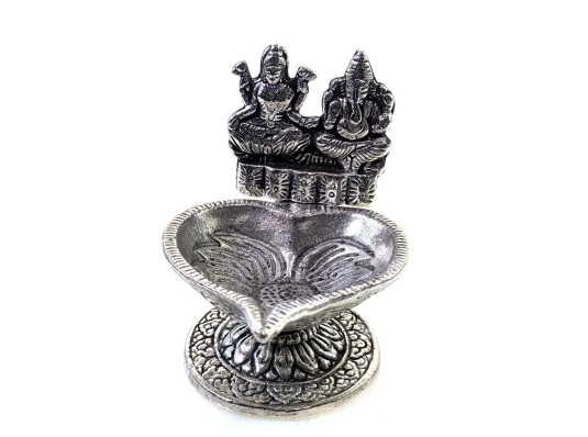 Аромакурительница металл «Ганеш и Лакшми» (8.5×7.5×7 см) (Непал) купить в интернет магазине подарков ПраздникШоп