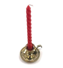 Подсвечник с ручкой бронза с перламутром «Круглый» (7.6×6.9×4.8 см) купить в интернет магазине подарков ПраздникШоп