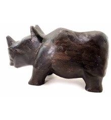 Носорог дерево (30×18×12 см) купить в интернет магазине подарков ПраздникШоп