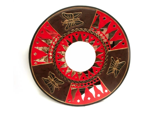 Зеркало мозаичное «Солнце» (d-50 cм) купить в интернет магазине подарков ПраздникШоп