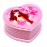 Шкатулка музична «Сердечко» (13×16.5×7 см)