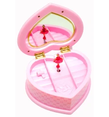 Шкатулка музыкальная «Сердечко» (13×16.5×7 см) купить в интернет магазине подарков ПраздникШоп