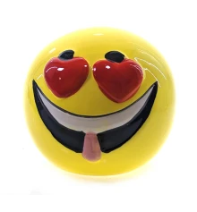 Копилка керамическая «Смайл» (d-9 см) C купить в интернет магазине подарков ПраздникШоп