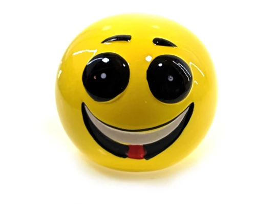 Копилка керамическая «Смайл» (d-9 см) B купить в интернет магазине подарков ПраздникШоп