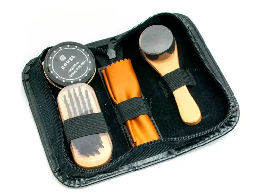 Дорожный набор для ухода за обувью (16×8×4.5 см) купить в интернет магазине подарков ПраздникШоп