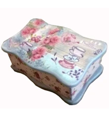 Шкатулка для чайных пакетов «Ситчик» (26×15 см) ольха купить в интернет магазине подарков ПраздникШоп