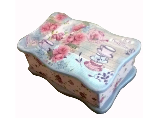 Шкатулка для чайных пакетов «Ситчик» (26×15 см) ольха купить в интернет магазине подарков ПраздникШоп