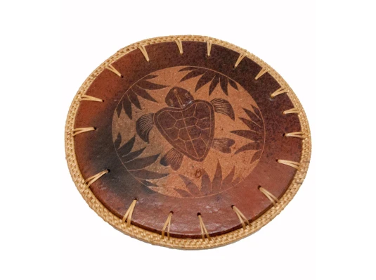 Подставка под горячее терракот «Черепаха» (d-22 см) купить в интернет магазине подарков ПраздникШоп