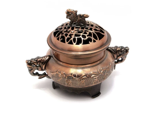 Аромакурительница металл (13.5×11×8.5 см) купить в интернет магазине подарков ПраздникШоп
