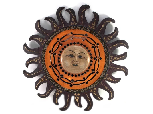 Зеркало мозаичное «Солнце» (d-40 cм) купить в интернет магазине подарков ПраздникШоп