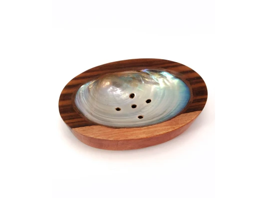 Мыльница дерево с перламутром (12×8.5×2.5 см) купить в интернет магазине подарков ПраздникШоп