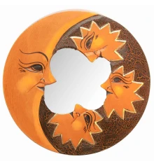 Зеркало мозаичное «Луна и Звезды » (d-20 cм) купить в интернет магазине подарков ПраздникШоп