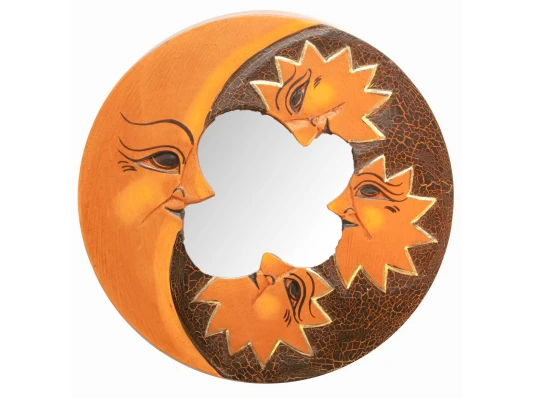 Зеркало мозаичное «Луна и Звезды » (d-20 cм) купить в интернет магазине подарков ПраздникШоп
