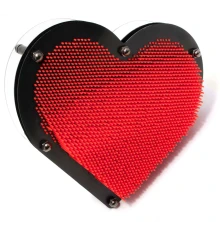 Пинарт «Сердце» красный (22.5×20×4.5 см) купить в интернет магазине подарков ПраздникШоп