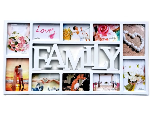 Фоторамки (10 фото) (фото 18×13 см 15×10 см) (73×37×2 см) купить в интернет магазине подарков ПраздникШоп