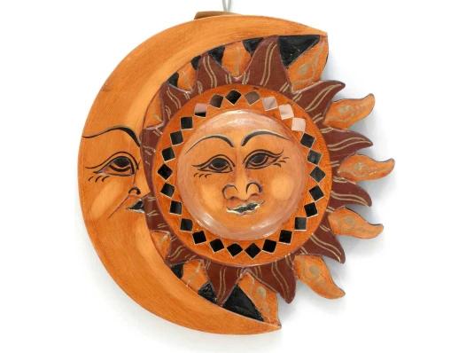 Зеркало мозаичное «Луна-Солнце» (d-20 cм) купить в интернет магазине подарков ПраздникШоп