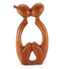 Статуэтка «Влюбленные» дерево (29×15×4 см) купить в интернет магазине подарков ПраздникШоп