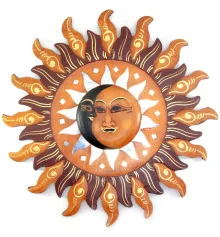 Зеркало мозаичное «Луна и Солнце» (d-40 cм) купить в интернет магазине подарков ПраздникШоп