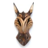 Маска Зебра розписна дерев'яна (20×8.5×3 см)