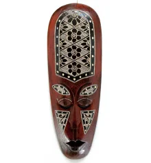 Маска деревянная резная (50×17×3 см) купить в интернет магазине подарков ПраздникШоп