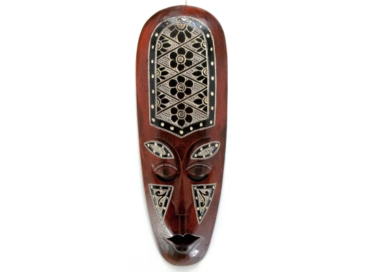 Маска деревянная резная (50×17×3 см) купить в интернет магазине подарков ПраздникШоп