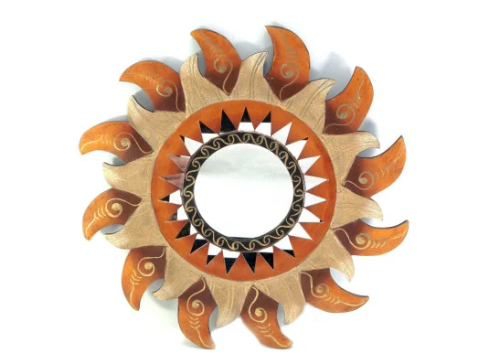 Зеркало мозаичное «Солнце» (d-40 cм) купить в интернет магазине подарков ПраздникШоп