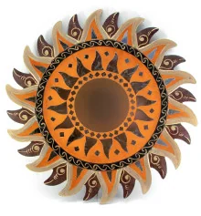 Зеркало мозаичное «Солнце» (d-50 cм) купить в интернет магазине подарков ПраздникШоп