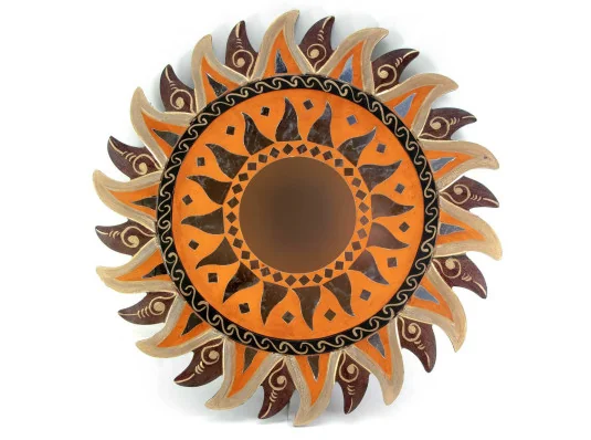 Зеркало мозаичное «Солнце» (d-50 cм) купить в интернет магазине подарков ПраздникШоп