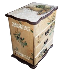 Шкатулка-комод «Оливки» (22×15×26) с откр. верхн крышкой ольха купить в интернет магазине подарков ПраздникШоп