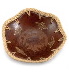 Блюдо терракотовое «Рыба» (d-16 см h-6 см) купить в интернет магазине подарков ПраздникШоп