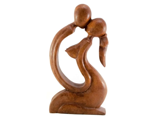 Статуэтка «Влюбленные» дерево (30×15×4.5 см) купить в интернет магазине подарков ПраздникШоп