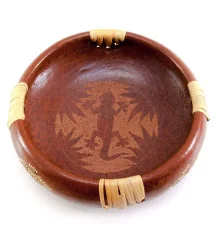 Блюдо терракотовое «Саламандра» (d-16.5 h-4.5 см) купить в интернет магазине подарков ПраздникШоп