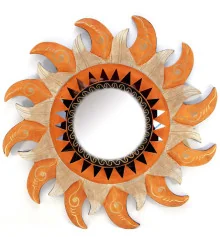 Зеркало мозаичное «Солнце» (d-50 cм) купить в интернет магазине подарков ПраздникШоп