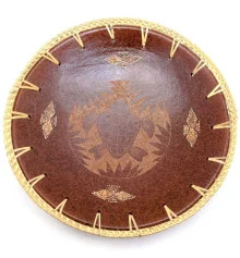 Блюда терракотовые набор 3 шт. (d-31 h-6.5 см d-26 h-5 см d-22 h-4.5 см) купить в интернет магазине подарков ПраздникШоп