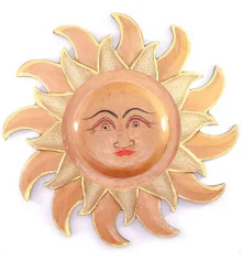 Декорация настенная «Солнце» (d-38 см) купить в интернет магазине подарков ПраздникШоп
