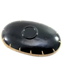 Блюдо терракотовое овальное «Саламандра» (30.5×19×3 см) купить в интернет магазине подарков ПраздникШоп