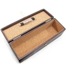 Футляр для бутылок с барменским ножом «Коричневый» (массив дерева 36×11.5×11.5 см) купить в интернет магазине подарков ПраздникШоп