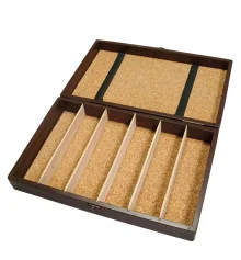 Футляр для бокалов резной «Слоны» массив дерева (37×24×8 см) купить в интернет магазине подарков ПраздникШоп