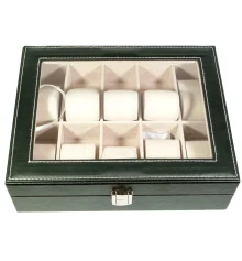 Шкатулка для часов на 10 шт. (26×20.5×8 см) купить в интернет магазине подарков ПраздникШоп