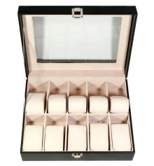 Шкатулка для часов на 10 шт. (26×20.5×8 см) купить в интернет магазине подарков ПраздникШоп