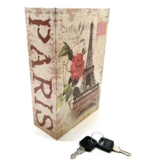 Книга- сейф «Париж» (18×11.5×5.5 см) купить в интернет магазине подарков ПраздникШоп
