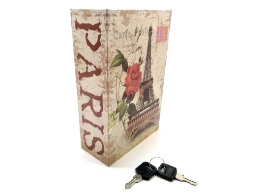 Книга- сейф «Париж» (18×11.5×5.5 см) купить в интернет магазине подарков ПраздникШоп